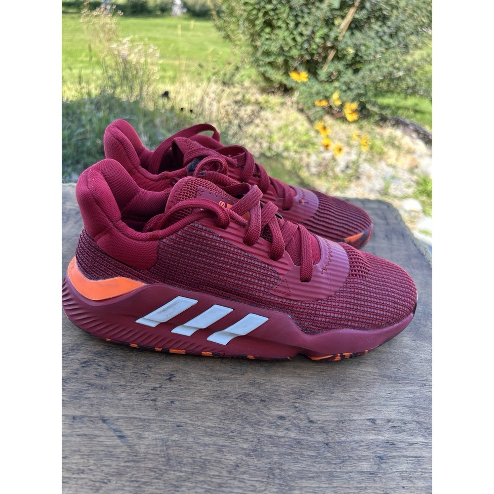 Adidas Pro Bounce 2019 Low EF0471 Mens 6.5 Power Red Basketball Shoes